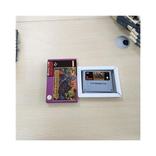 Super Ghouls'n Ghosts - EUR Version Action Game Card with Retail Box