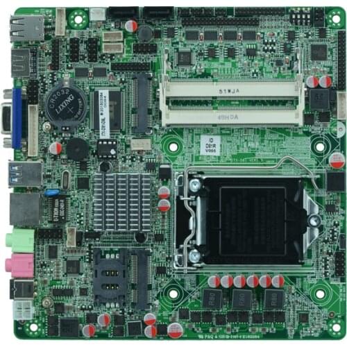 Industrial mainboard H81 Lga 1150 socket AIO Mini PC Motherboard Support IntelLGA1150 Socket Core i3/i5/i7/Pentium Processor