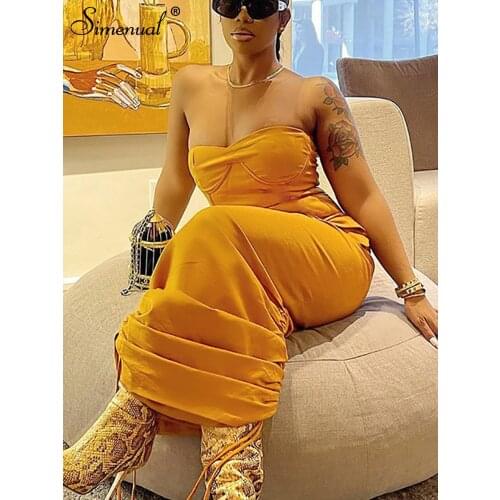 Желтые летние платья Simenual China At AliExpress