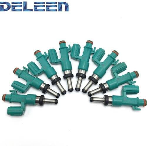 Deleen 8x High impedance 23250-38050 Fuel Injector for Toyota Lexus Replacement Car Accessories