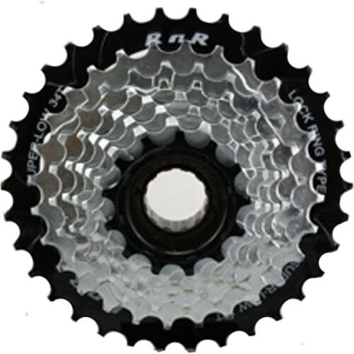 Bicycle flywheel 8-speed spinning gear positioning flywheel 24-speed transmission system 13-34T freewheel bike accessories