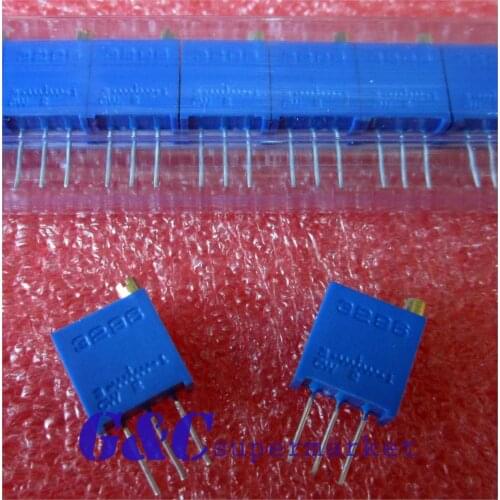 10pcs 3296W-502 3296 W 5K ohm Trim Pot Trimmer Potentiometer diy electronics