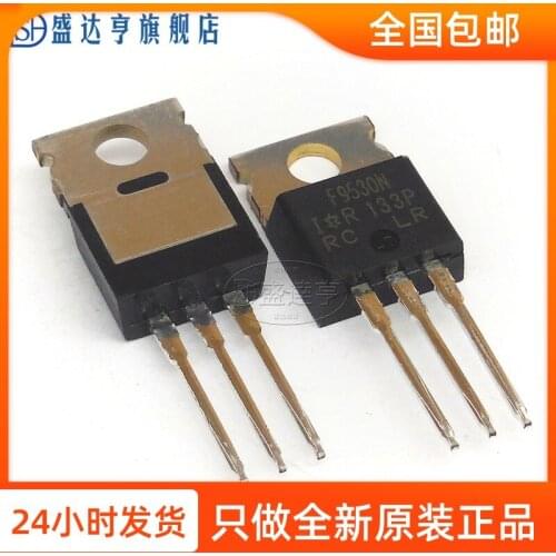 10Pcs/Lot IRF9530NPBF -14A -100V TO-220 P-Channel DIP MOSFET Transistor NEW Original In Stock