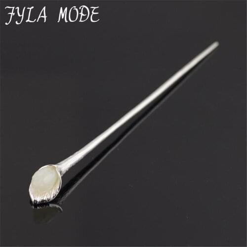 FYLA MODE White Brooches For Clothes