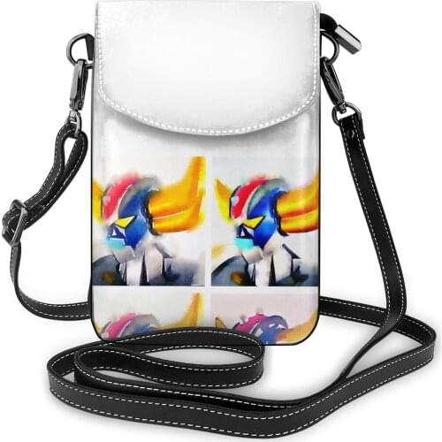 Goldorak Shoulder Bag Gifts Vintage Women Bags Leather Work Student Purse