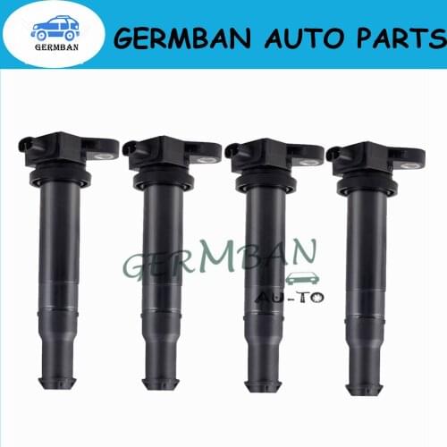 4PCS/LOT Ignition Coil Fit For Hyundai Accent Kia Rio L4 1.6 No#UF499 27301-26640 C1543