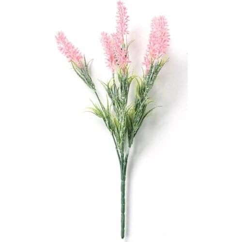 7 Head Beautiful Natural Lavender Plant Dried Flowers Immortal Flower Decorative Home Garden Living Room Decor