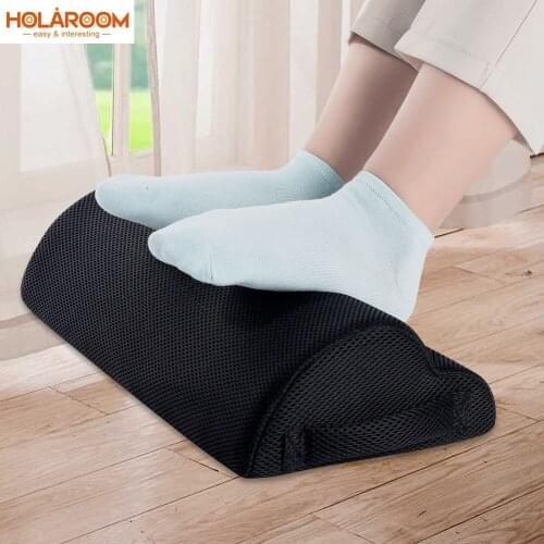 Multifunctional Ergonomic Feet Cushion Support Foot Rest Under Desk Feet Stool Pillow for Home Computer Work Chair Travel