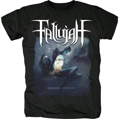 Mens TShirt Short Sleeve Shirt fallujah Rock Tee Women Hiphop Shirts(11)