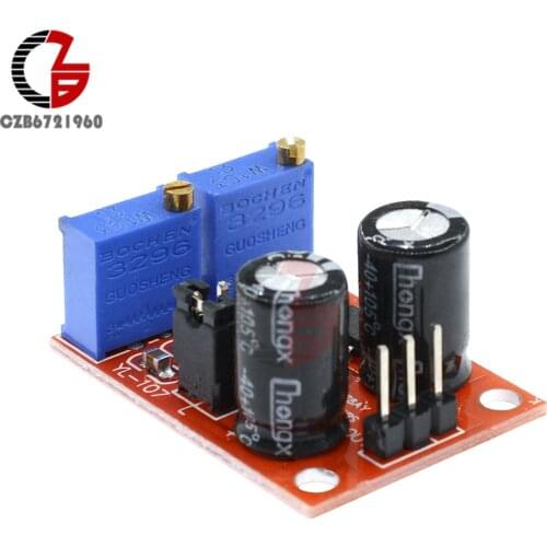 NE555 Pulse Frequency Duty Cycle Adjustable Module Square Wave Signal Generator