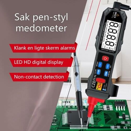 2021 New Digital Multimeter Digital Display Pocket Pen Multimeter Auto Range Detection