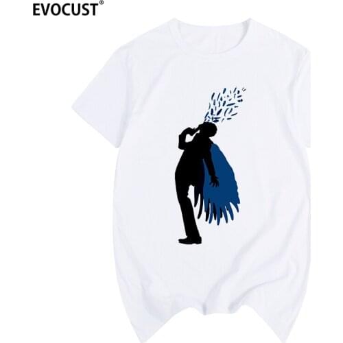 Life is boring Birdman Novelty Harajuku White Female T-shirt Cotton Men T shirt New TEE TSHIRT Womens unisex Fashion