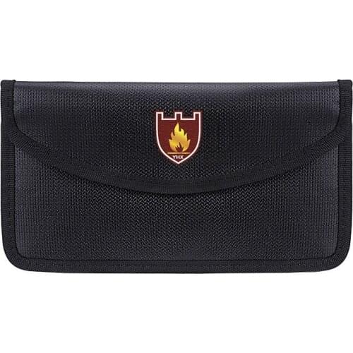 Fireproof Folder Glass Fiber File Storage Bag is Suitable for Protecting Important Documents