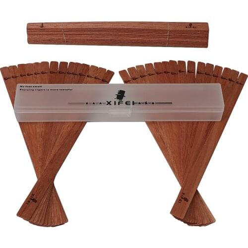 XIFEI Cigar Lighting Strips 100% Premium Spanish Cedar Spills 60pcs/box Smoking Tools Cigar Lighter Accessories Enhence Taste