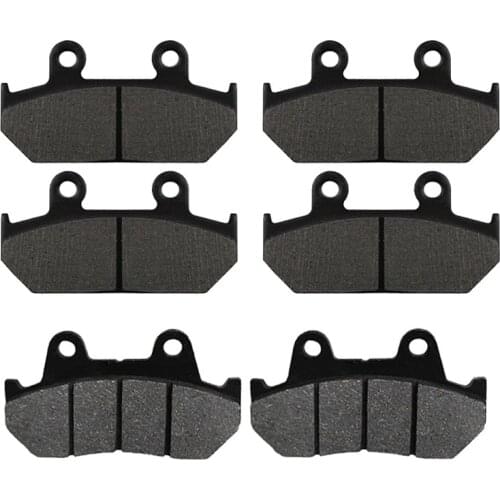 Motorcycle Front and Rear Brake Pads for Honda GL 1500 A Aspencade / Interstate 90-00 GL1500 Goldwing 98-00 VFR750F 86-87