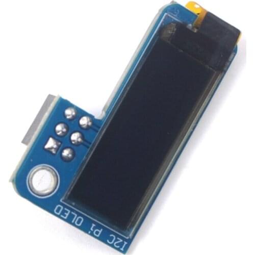 Pioled 0.91Inch OLED 128X32 I2C IIC SSD1306 Blue OLED Display Module For RPI Raspberry Pi 1, B+, Pi 2, Pi 3 And Pi Zero