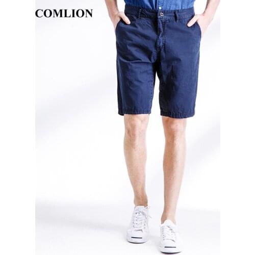 COMLION 2018 New Brand Shorts Men Hotop Fashion Casual Shorts Men Summer Trousers Homme Knee-Length Cargo Shorts High Quality F7
