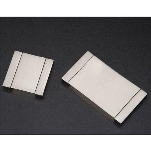 Cabinet Fitting Concealed Shoe Cabinet & Closet Door Handles And Pull Knobs Stain Nickel ( C:C:32MM L:40MM )