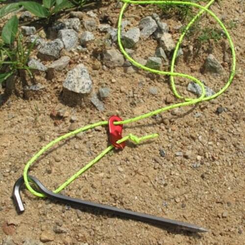 MagiDeal Strong 20M Green Reflective Guyline Canopy Tent Rope Guy Line Camp Cord for Camping Hiking Outdoor Canopy Tent Parts