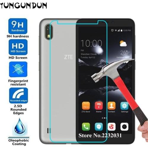 For ZTE Blade A530 Glass 0.26mm 9H 2.5D Tempered Glass ZTE Blade A530 5.45" Screen Protector Transparent HD Protective Glass