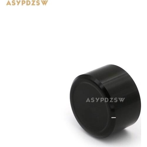 1 PCS Fillet style Full aluminum black 38*22 DAC/Amplifier solid Volume potentiometer knob
