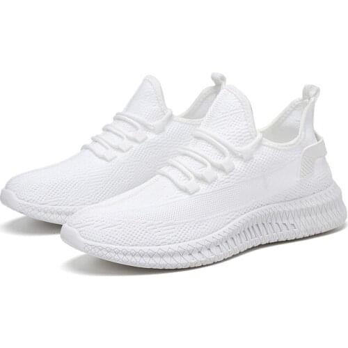 2021New Casual Shoes For Men Spring Autumn Lace UP Breathable Mesh Big Size 45 Male Shoes High Quality Fashion Sneaker Men