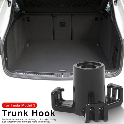 Car Trunk Hook For Tesla Model 3 Trunk Hooks Durable Car Bolt Cover Mounting Holder Load-bearing Exceeds 20kg Car Accessories