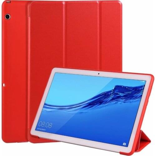 Case For Huawei MediaPad T5 10 Cover Smart leather Stand holder tablets soft case For Huawei T5 AGS2-W09/L09/L03/W19 10.1" case