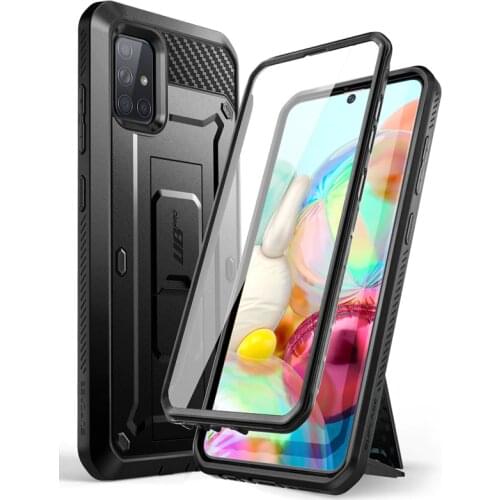 SUPCASE For Samsung Galaxy A71 Case (Not Fit A71 5G Series) UB Pro Full-Body Rugged Holster Cover with Built-in Screen Protector