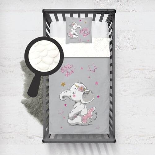 Kids Minky Blanket Super Soft and Warm Baby Blankets Children for Couch and Bed Ballerina Elephant Little Star Model 122