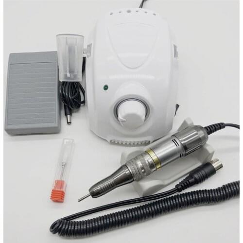 BTMARATHON Electric Nail Drill Micro Motor 35000RPM Handpiece Set Strong 210 Manicure machine Nail File Bit Nail Art Equipment