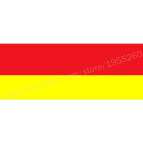 Flag of the Republic of North Ossetia-Alania 3 x 5 FT 90 x 150 cm Flags of the federal subjects of Russia Banners