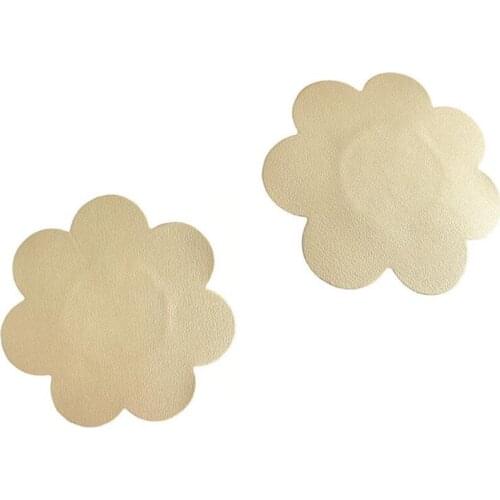 GEOCOCCYX 10pairs (20Pcs)/lot women Nipple Covers Sexy experience PU Breast Pasties disposable Breast Petals