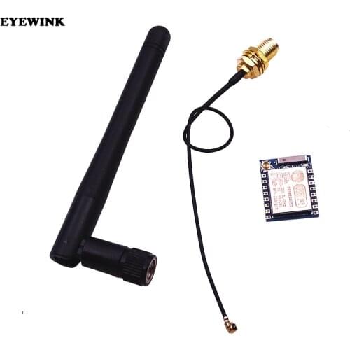 ESP8266 Wifi Module ESP-07+11cm 2.4G Wireless SMA Antenna Stick 2dB 2.5dB Gain For NRF24L01 PA 20cm Adapter Cable 3.3V 300mA