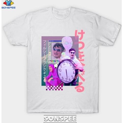 SONSPEE Filthy Frank Pink Guy Joji Mens T Shirt 3D Print Casual Hip Hop Summer O Neck Short Sleeve Funny Men Tees Shirts
