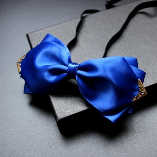 New Free Shipping fashion male MENS 2016 Korean European and American style Sina married man Foreign trade ties bow headwear
