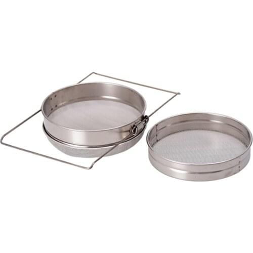Beekeeping Equipment Stainless Steel Double Layer Filter Bee Keeping Supplies For Honey Purify Apiculture Farm beekeeper tools