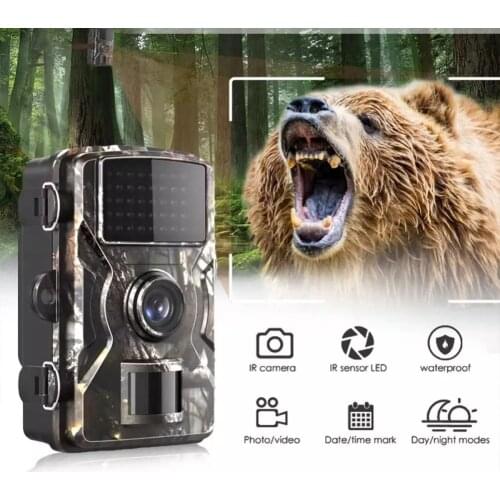 Hunting Trail Camera Wildlife Camera Night Vision Motion Activated Outdoor Forest Camera Trigger Wildlife Scouting Camera