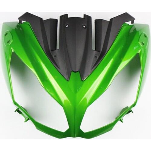 Front Upper Fairing Headlight Cowl Cover Nose Panel Fit For Kawasaki Ninja ER6F NINJA650 2012 2013 2014 2015 2016 #01