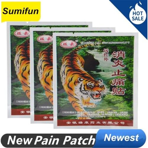 Tiger Plaster Shoulder Muscle Joint Health Care Product Neck Arm 100% Chinese Natural Herbal Medical Tiger Plaster