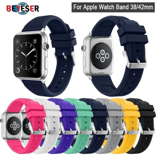Correa watch Strap band For Apple Watch 38mm 42mm 44mm 40mm Replacement bands For i watch Series 1 2 3 4 5 bracelet Watch strap