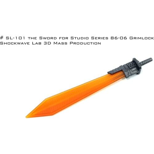 Sasser Lab SL-101 Classic Movie Series SS-86 Steel Lock Sword Model Toy