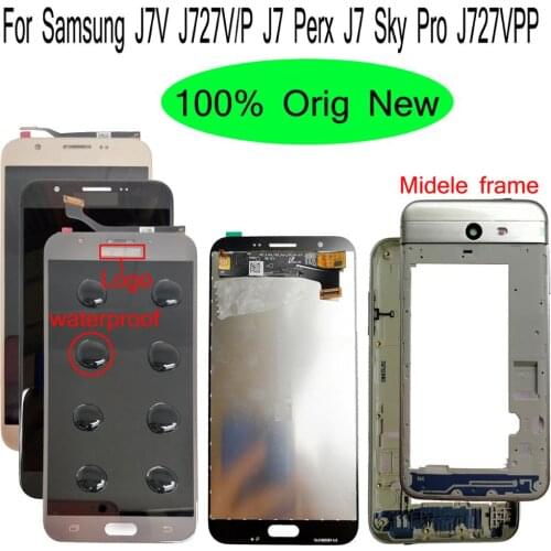 Shyueda 100% Orig New 5.5" For Samsung Galaxy J7 V J7V SM-J727VPP J727 J727V J7 Perx J727P J7 Sky Pro LCD Display Touch Screen
