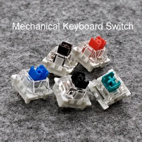 SMD Switches Black Red Brown Blue Clear Green Yellow 3pins Switch for Mechanical Keyboard Switch