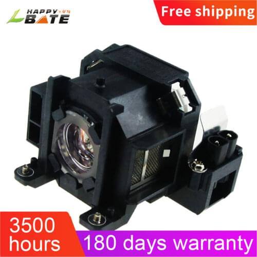 HAPPYBATE V13H010L38/ELPLP38 Projector Bare Lamp With Housing For EMP-1715, EMP-1700, EMP-1707,EMP-1710,EMP-1717,EMP-1705,EX100