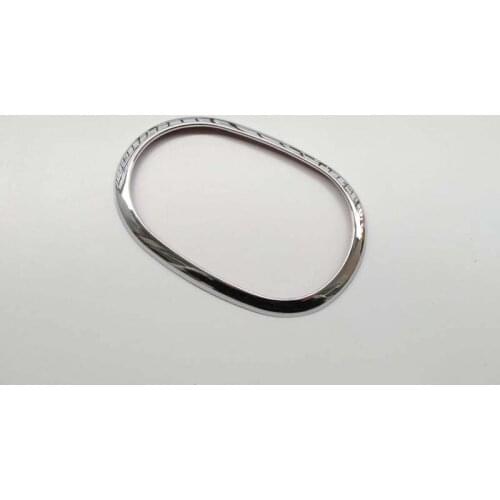 Car Styling MT Gearbox Panel Trim For Nissan Versa Almera 2014 ABS Chrome Decoration Cover Car Stickers Auto Accessories