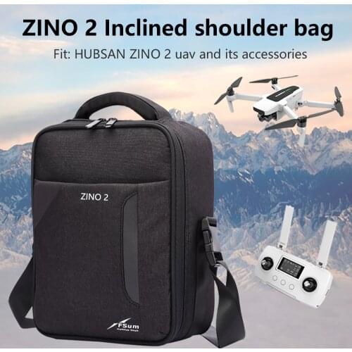 The Hubsan Zino 2 uav storage bag lightweight portable crossbody bag accessories storage protection one-shoulder bag