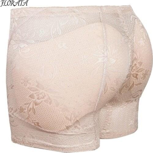 FLORATA Body Shaper Slim Panty bottom buttocks hip ass pad padded mat briefs underpants Hip Enhancer Butt Lifter Pant