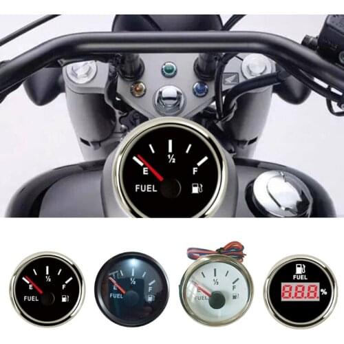 Vehicle Interior Display Dashboard Universal Fuel Gauge for Marine Boat Yacht RV Universal Vehicle Accessories