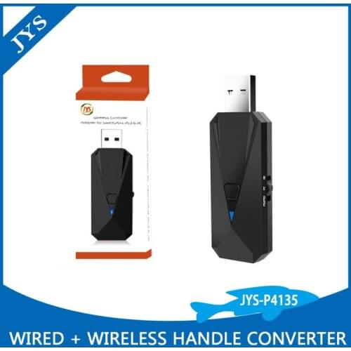 USB Wireless Bluetooth Wired Gamepad Adaptor Converter For Nintend Switch /Pro//PS3/PC/Wi iU/XboxOne/360